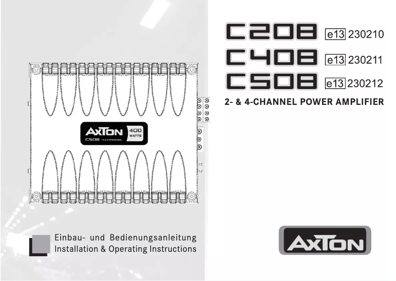 Imagen de la primera página del manual del dispositivo C408