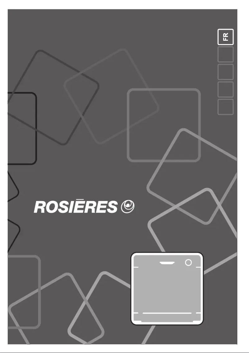 Página 1 del manual Manual de usuario Rosieres RDIN 2D622PB