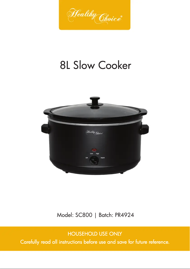 Imagen de la primera página del manual del dispositivo SC800