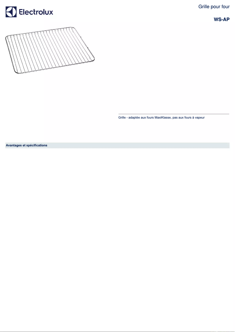 Imagen de la primera página del manual del dispositivo WS-AP