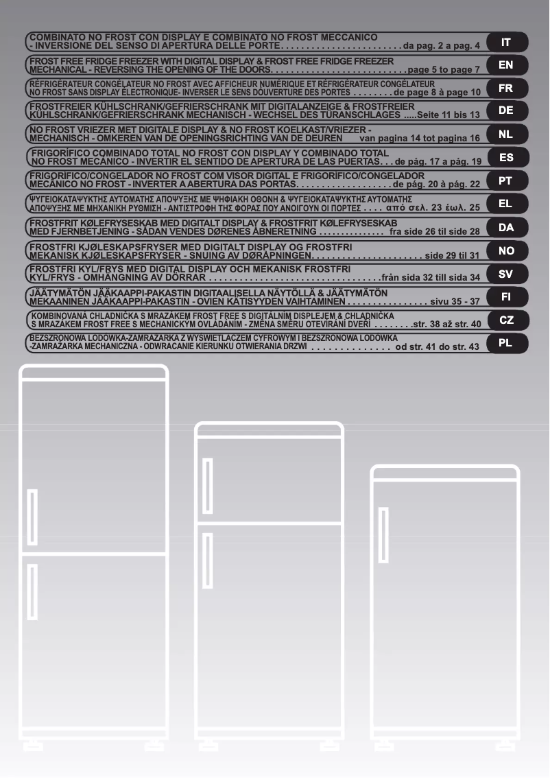 Página 1 del manual Manual de usuario Candy CNF 3754 A