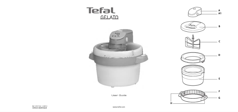 Imagen de la primera página del manual del dispositivo Gelato IG5007