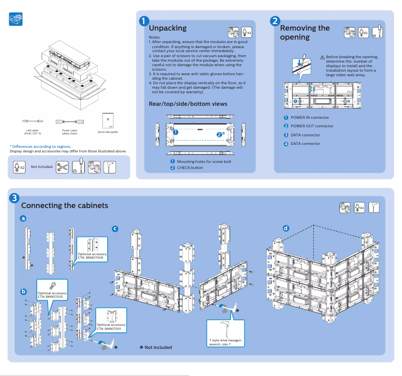 Imagen de la primera página del manual del dispositivo 31BDL7319L
