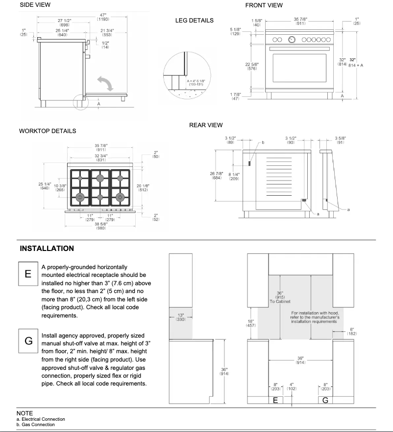 Imagen de la primera página del manual del dispositivo HER366BCFEPXT