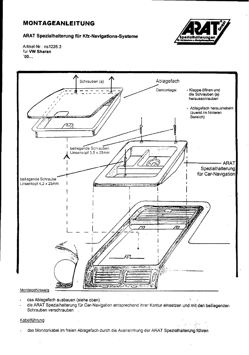Imagen de la primera página del manual del dispositivo NS1226.3