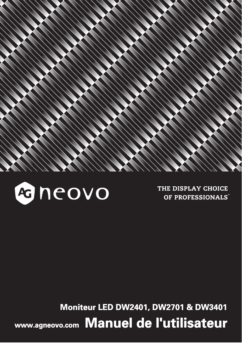 Imagen de la primera página del manual del dispositivo DW2701