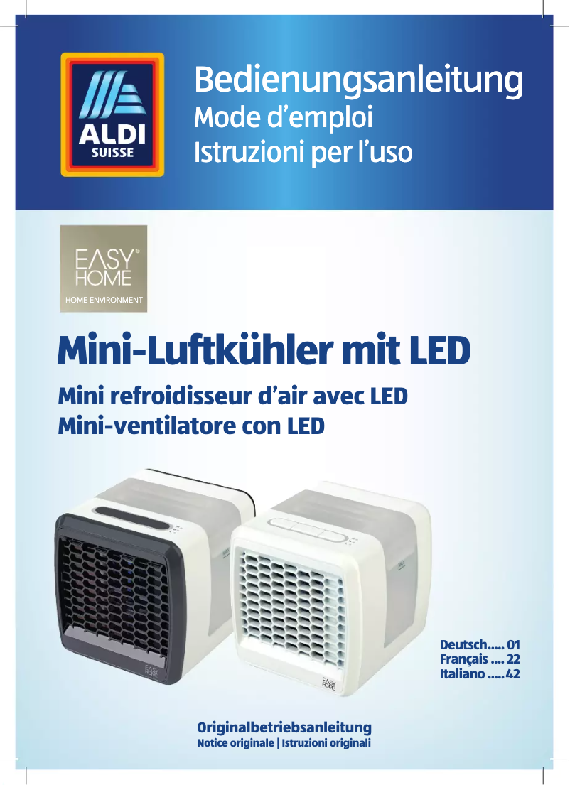 Página 1 del manual Manual de usuario Easy Home GT-SF-LKM-01