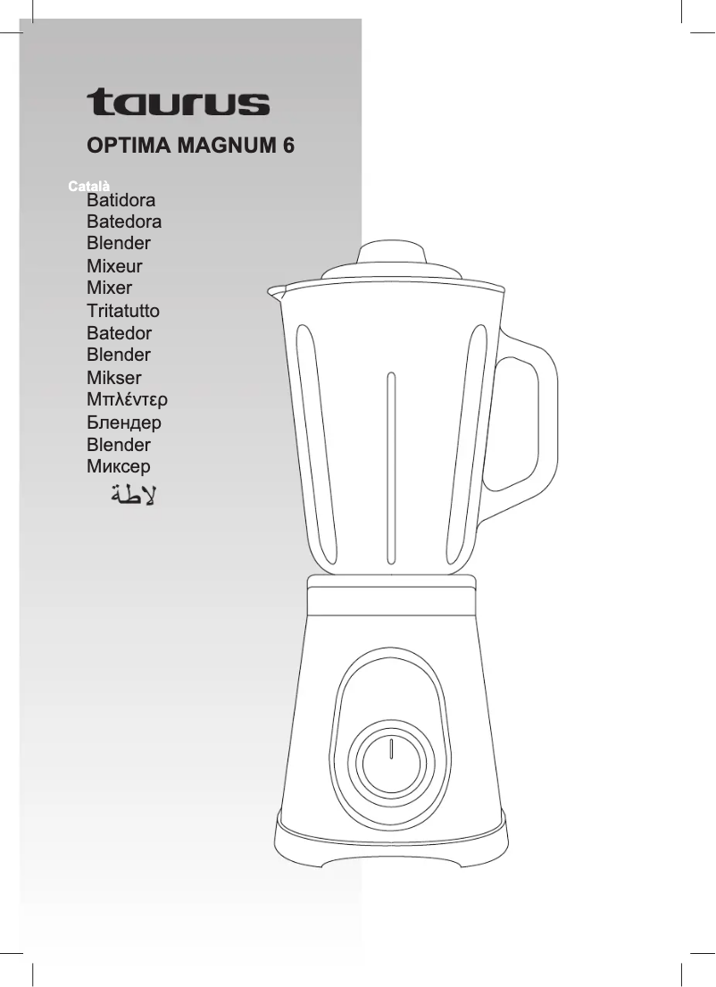 Página nº 1 - Manual de usuario Taurus Optima Magnum 6