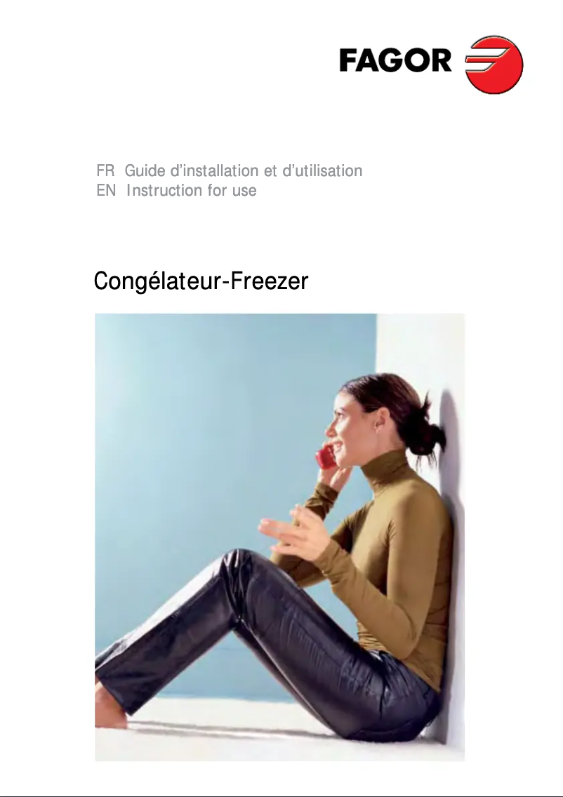 Imagen de la primera página del manual del dispositivo ZFJ1725X