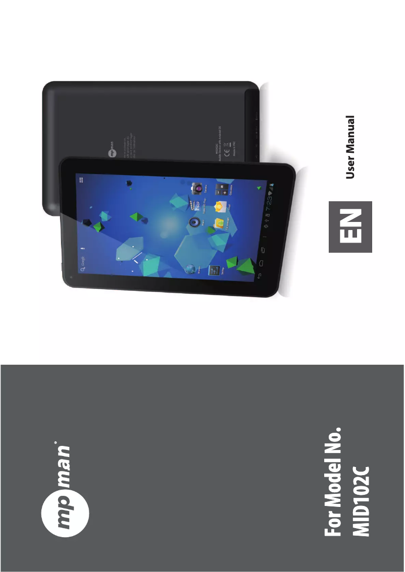 Imagen de la primera página del manual del dispositivo MP1010