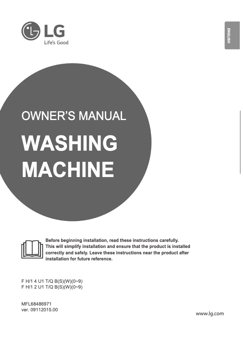 Imagen de la primera página del manual del dispositivo F14U1TBS2