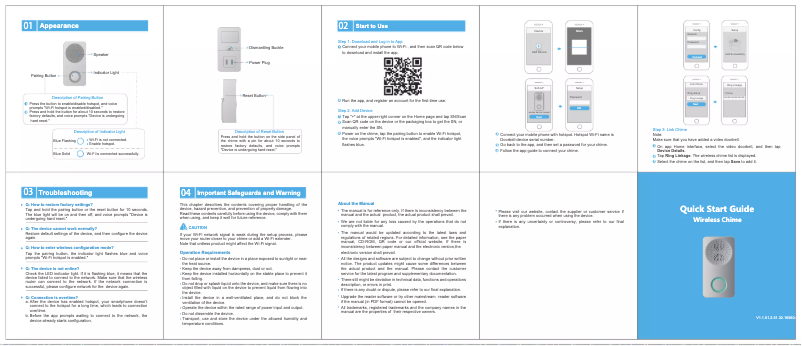 Imagen de la primera página del manual del dispositivo DS11