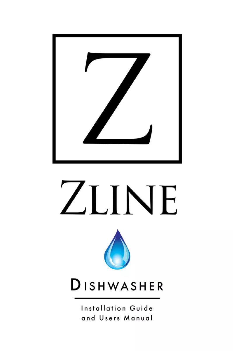 Página 1 del manual Manual de usuario ZLine DW771324