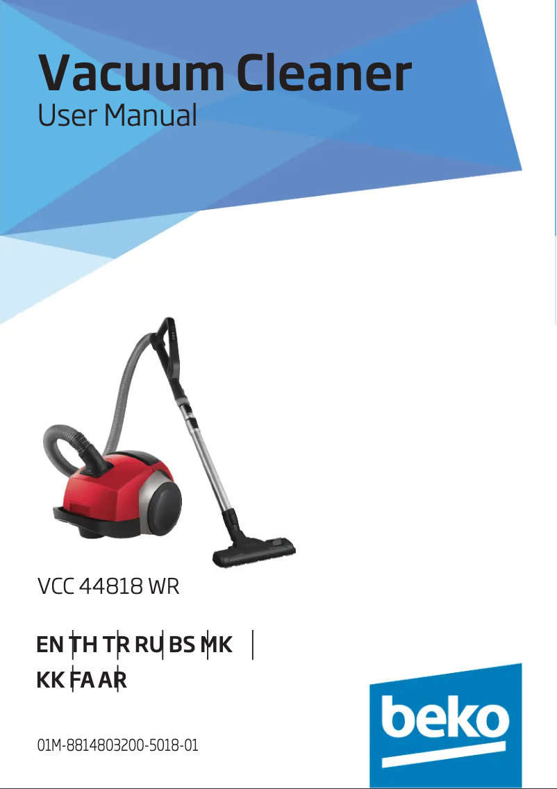 Imagen de la primera página del manual del dispositivo VCC 44818 WR