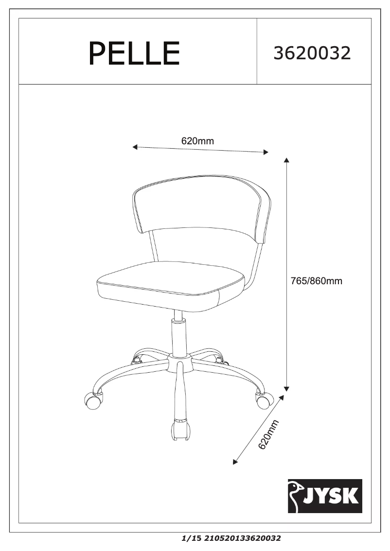 Imagen de la primera página del manual del dispositivo Pelle