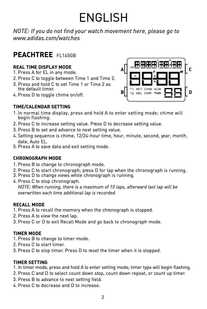 Imagen de la primera página del manual del dispositivo Seoul QFL657