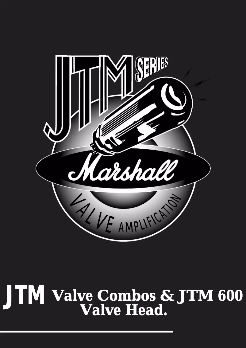 Página nº 1 - Manual de usuario Marshall JTM 600