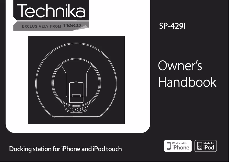 Página 1 del manual Manual de usuario Technika Tesco SP-429I