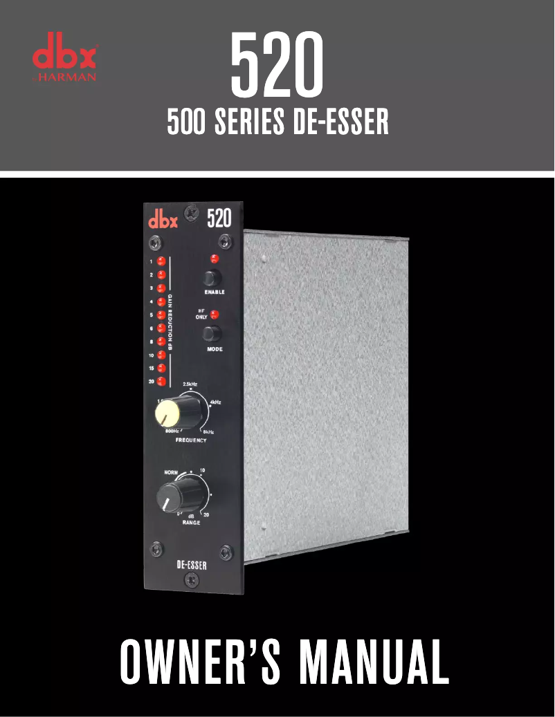 Imagen de la primera página del manual del dispositivo 520