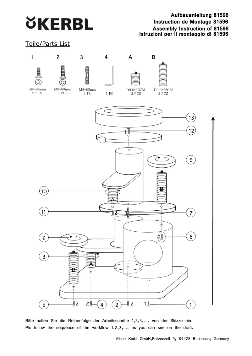 Página 1 del manual Manual de usuario Kerbl Oldie 81596