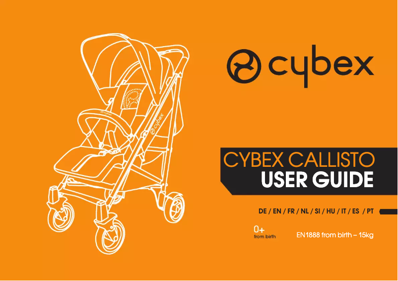 Página nº 1 - Manual de usuario Cybex Callisto