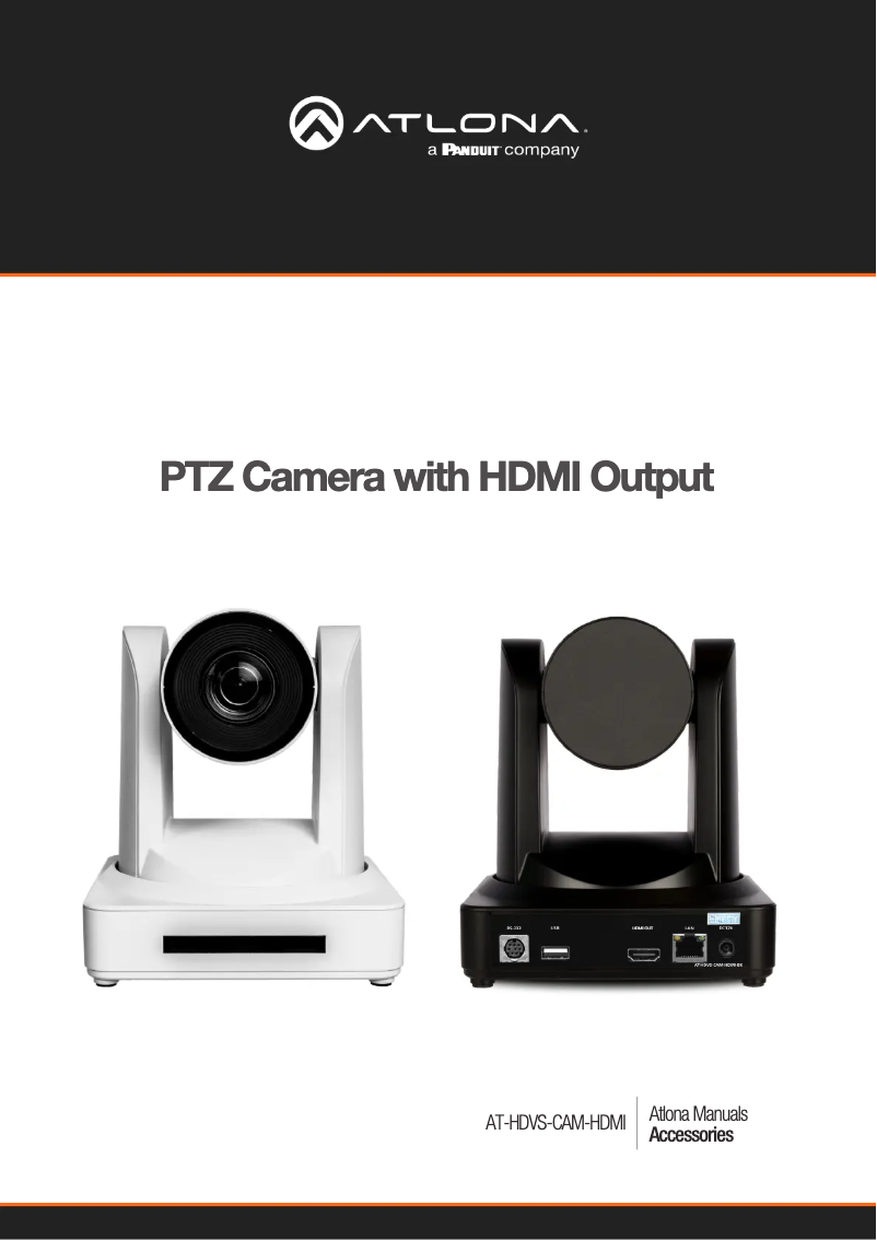 Imagen de la primera página del manual del dispositivo AT-HDVS-CAM-HDMI