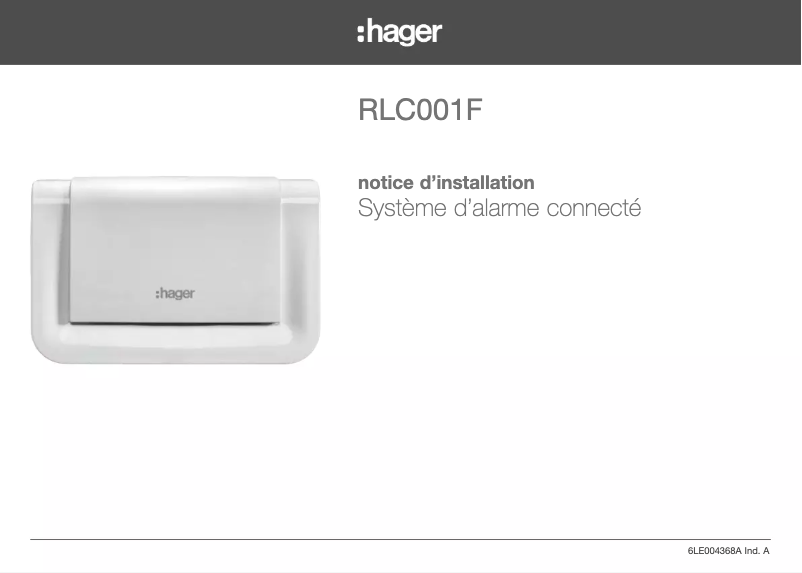 Imagen de la primera página del manual del dispositivo RLA010T