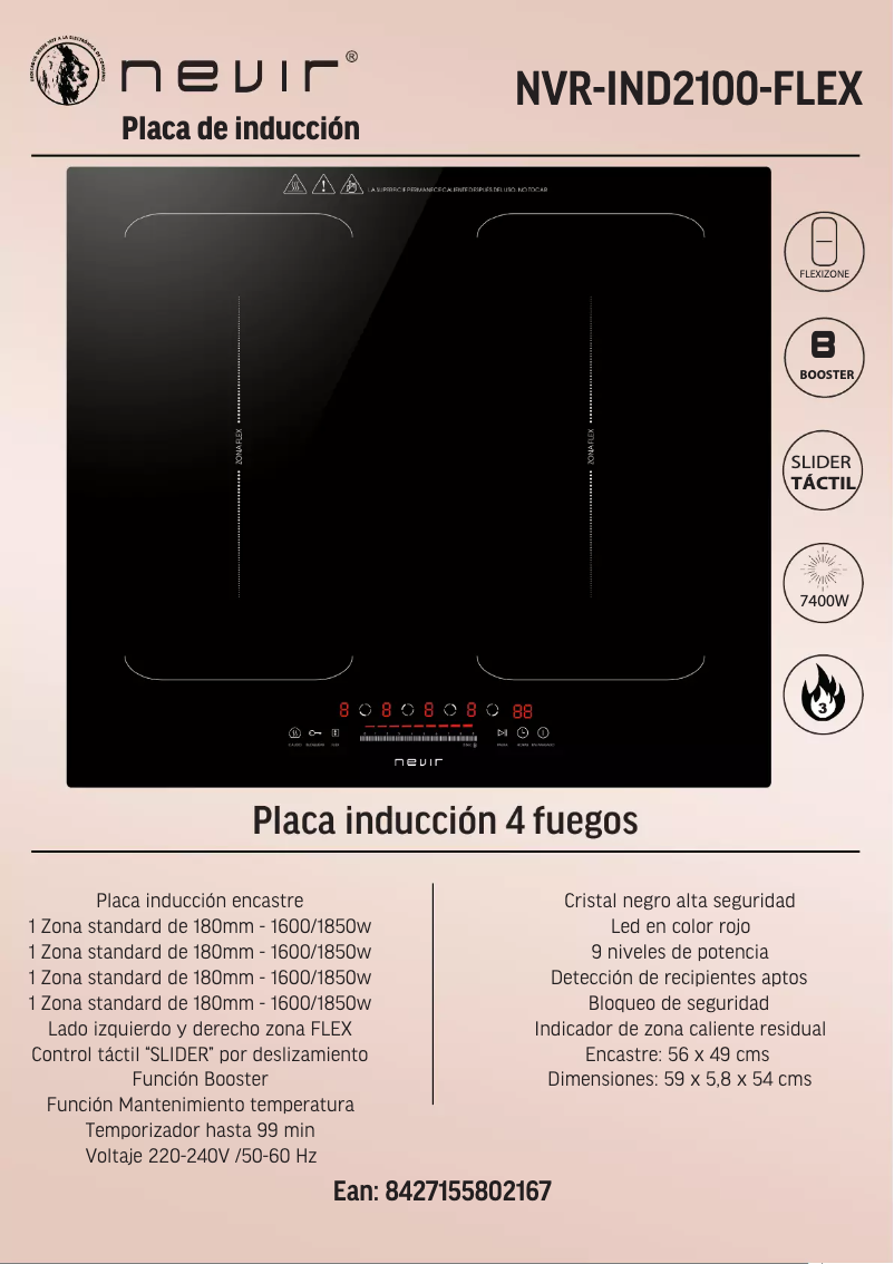 Imagen de la primera página del manual del dispositivo NVR-IND2100FLEX
