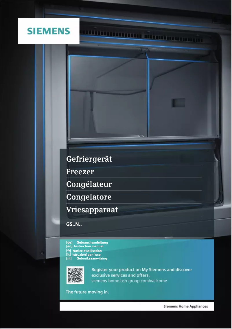 Página 1 del manual Manual de usuario Siemens GS51NEWCV