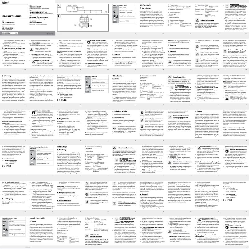 Página 1 del manual Manual de usuario Melinera HG05409A