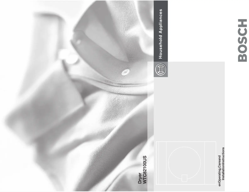 Imagen de la primera página del manual del dispositivo WTC82100US