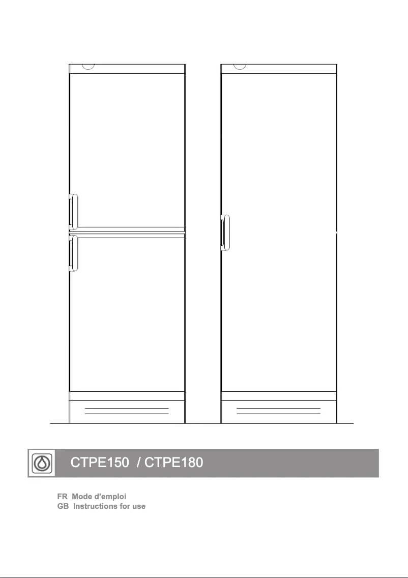 Imagen de la primera página del manual del dispositivo CTPE150