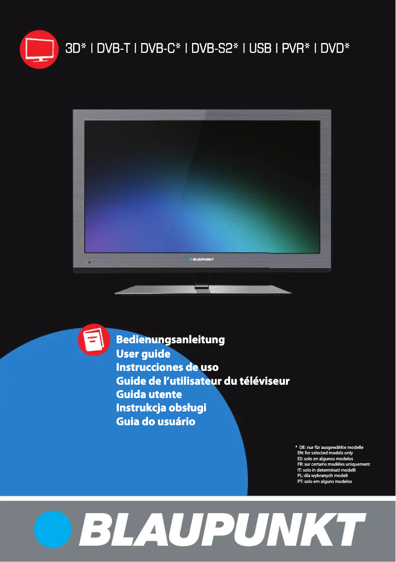 Imagen de la primera página del manual del dispositivo BLA-32/124I