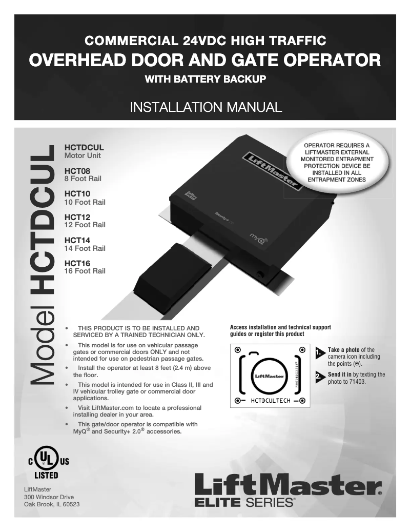 Imagen de la primera página del manual del dispositivo HCT14