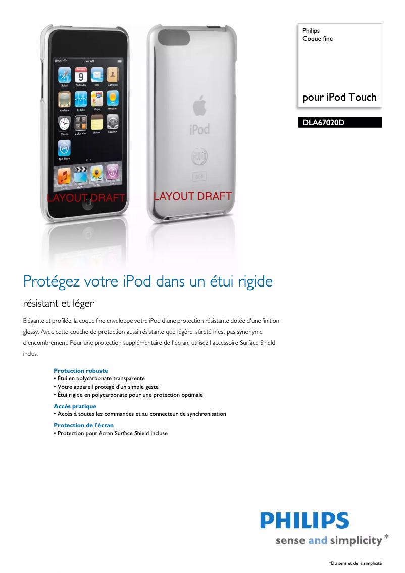 Página 1 del manual Manual de usuario Philips DLA67020D