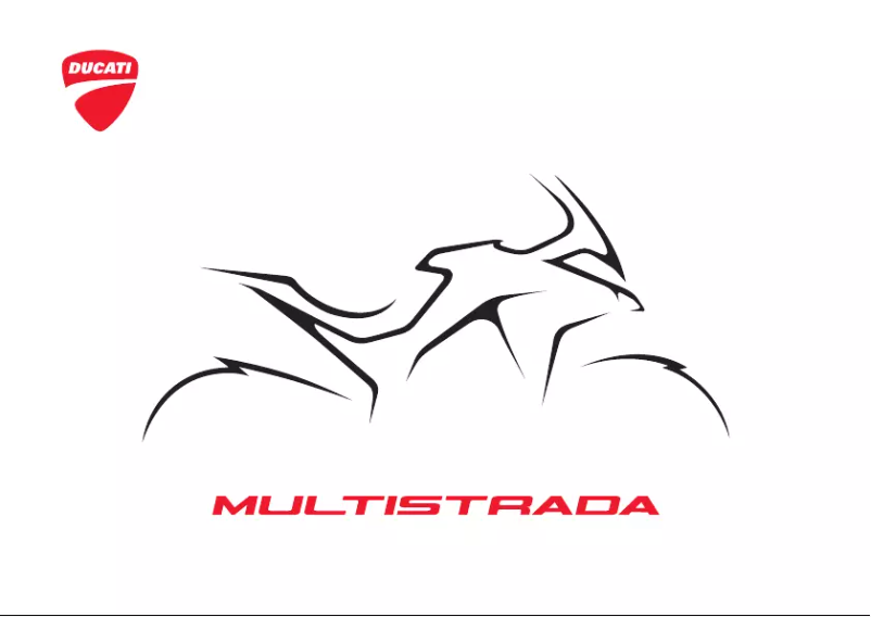 Imagen de la primera página del manual del dispositivo Multistrada 1260 S (2020)