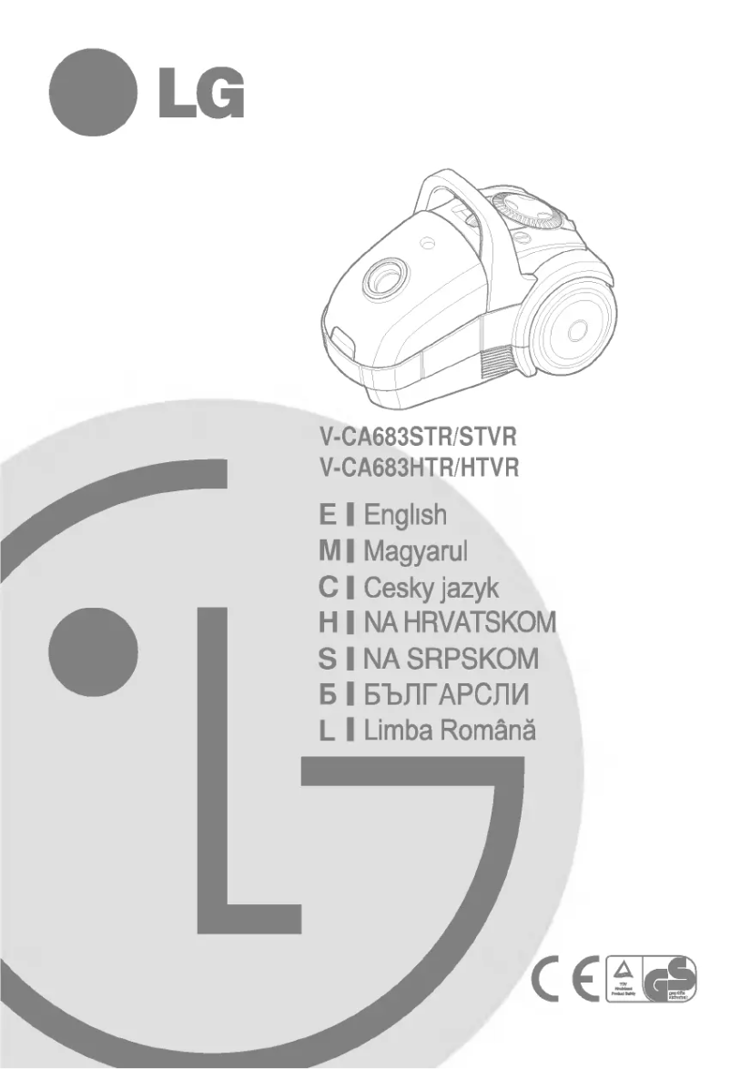 Página 1 del manual Manual de usuario LG V-CA683STV