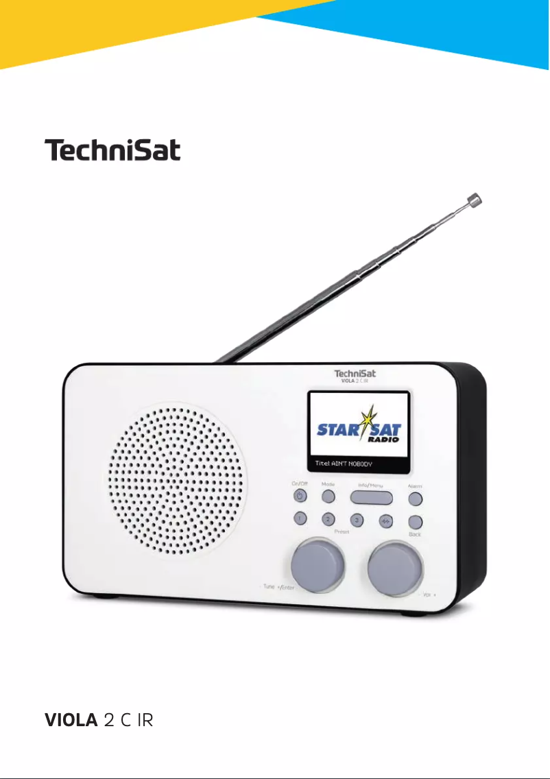 Página 1 del manual Manual de usuario TechniSat Viola 2C IR