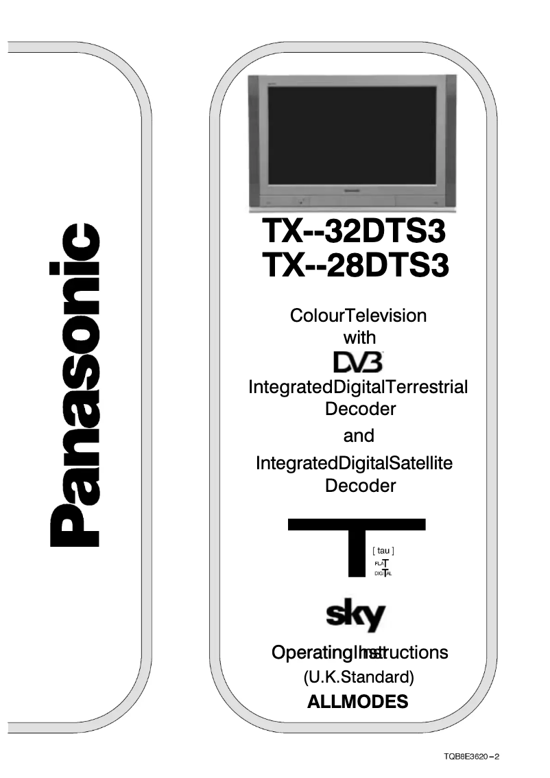 Página 1 del manual Manual de usuario Panasonic TX-32DTS3