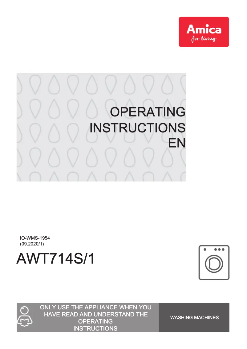 Imagen de la primera página del manual del dispositivo AWT714S