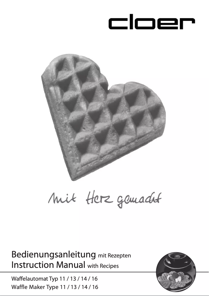 Página 1 del manual Manual de usuario Daalderop 110