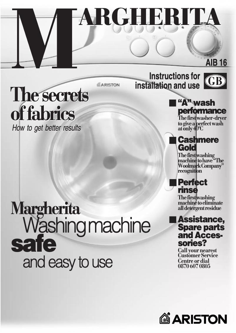 Imagen de la primera página del manual del dispositivo AIB16