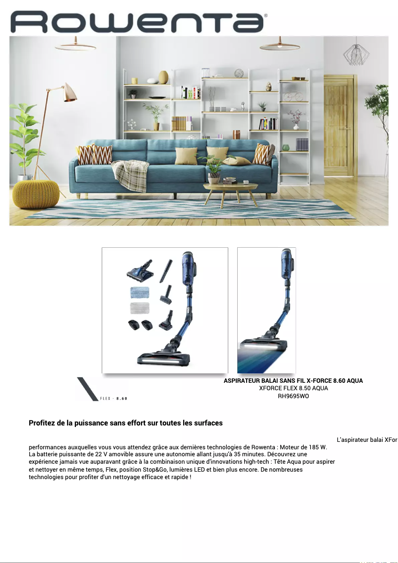 Imagen de la primera página del manual del dispositivo X-Force Flex 8.60