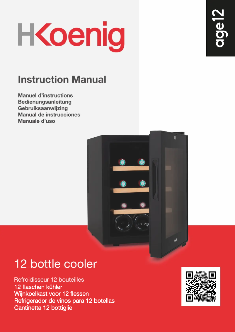 Imagen de la primera página del manual del dispositivo AGE12