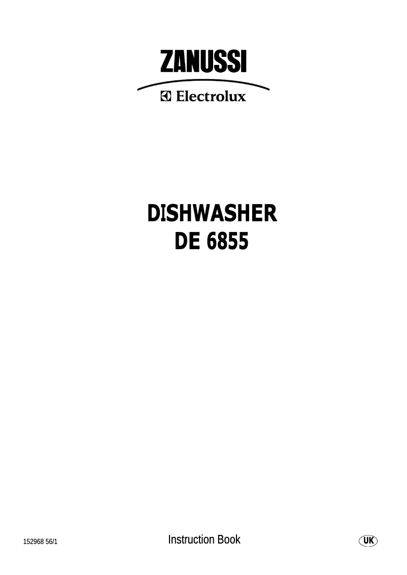 Imagen de la primera página del manual del dispositivo DE6855