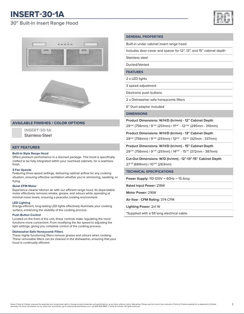 Imagen de la primera página del manual del dispositivo INSERT-30-1A