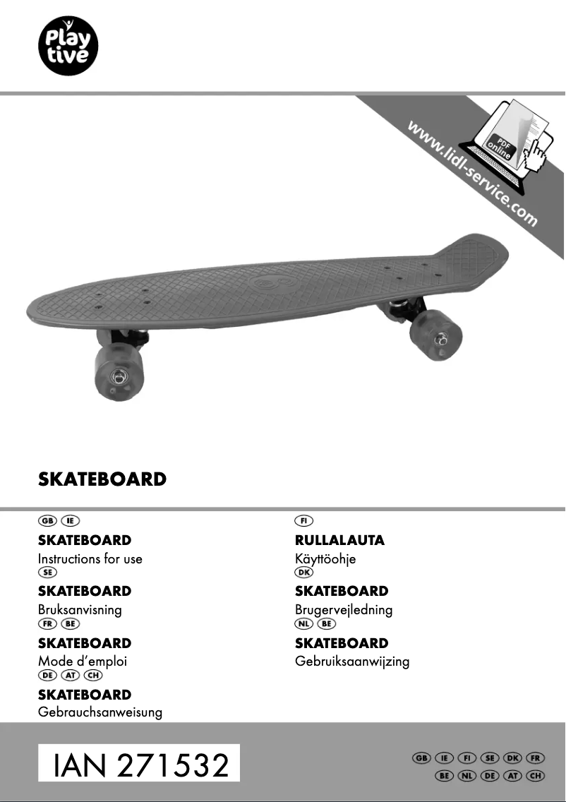 Imagen de la primera página del manual del dispositivo IAN 93708