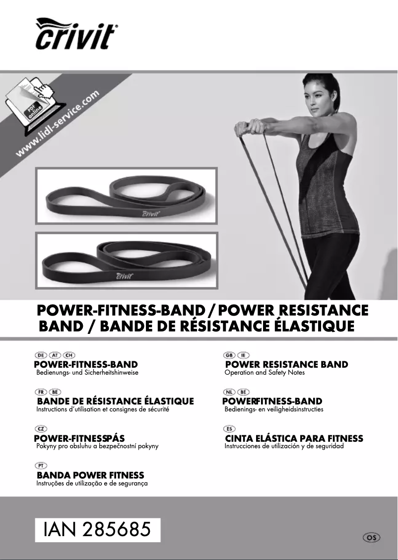 Página 1 del manual Manual de usuario Crivit IAN 285685