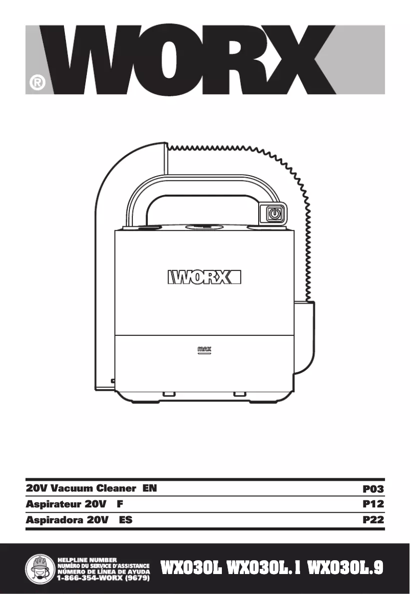 Imagen de la primera página del manual del dispositivo WX030L