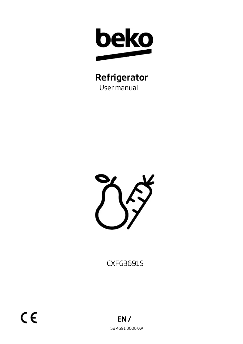 Imagen de la primera página del manual del dispositivo CXFG3691W